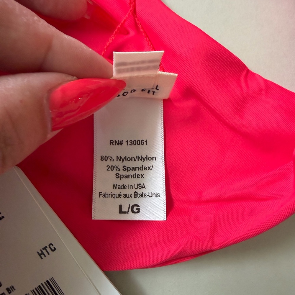 L*SPACE Cabana Bikini Bottom in Hot Pink - Picture 8 of 10